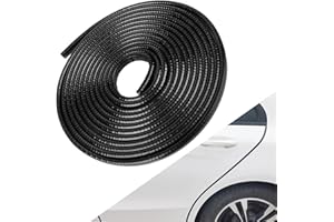 Car Door Edge Guards Black - 16.5Ft(5M) Car Door Protector Fits Most Vehicles,Provides Edge Trim and Paint Protection for Tru