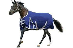 WeatherBeeta ComFiTec Essential Standard Neck Medium, Navy/Silver/Red, 75"