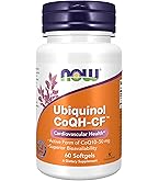 Complément Ubiquinol (CoQ10 Réduite) Healthy Origins 100mg - Boîte De 60 Gélules, Neuve