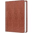 Fintie Photo Album for 4x6 Photos - 112 Pockets Vegan Leather Cover Memory Albums Book for Birthday Family Anniversary Vacation Pictures, Vintage Brown