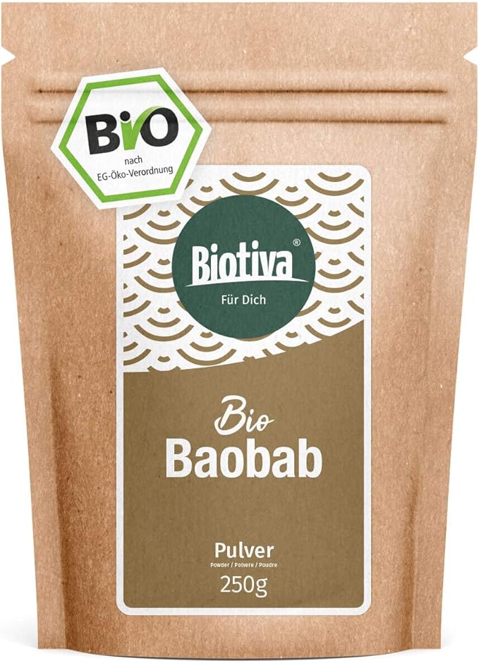 Poudre de baobab bio (250g) Biobaobab qualité premium bio Arbre des