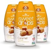 SweetLeaf Stevia Drops Liquid Sweetener, Caramel - 1.7 Fl Oz, Pack of 3 | Sweet Drops, Stevia Leaf Extract, Zero Calorie, No Erythritol, Sugar Substitute
