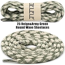 DELELE 2 Pair Round Wave Non Slip Outdoor