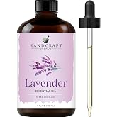 Handcraft Blends Lavender Essential Oil - Huge 4 Fl Oz | Steam Distilled, Premium Grade for Diffuser, Aromatherapy, Skin, Massage, Candle &amp; Soap Making Fragrance