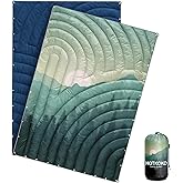 hotkoko Camping Blanket, Puffy Polar Fleece Blanket Lightweight Warm Outdoor Blanket for Camping,Traveling, Stadium, Hiking, Picnics
