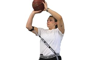 HOOPSKING Straight Shooter Basketball Shooting Training Aid Keeps Elbow in & Follow Thru Straight