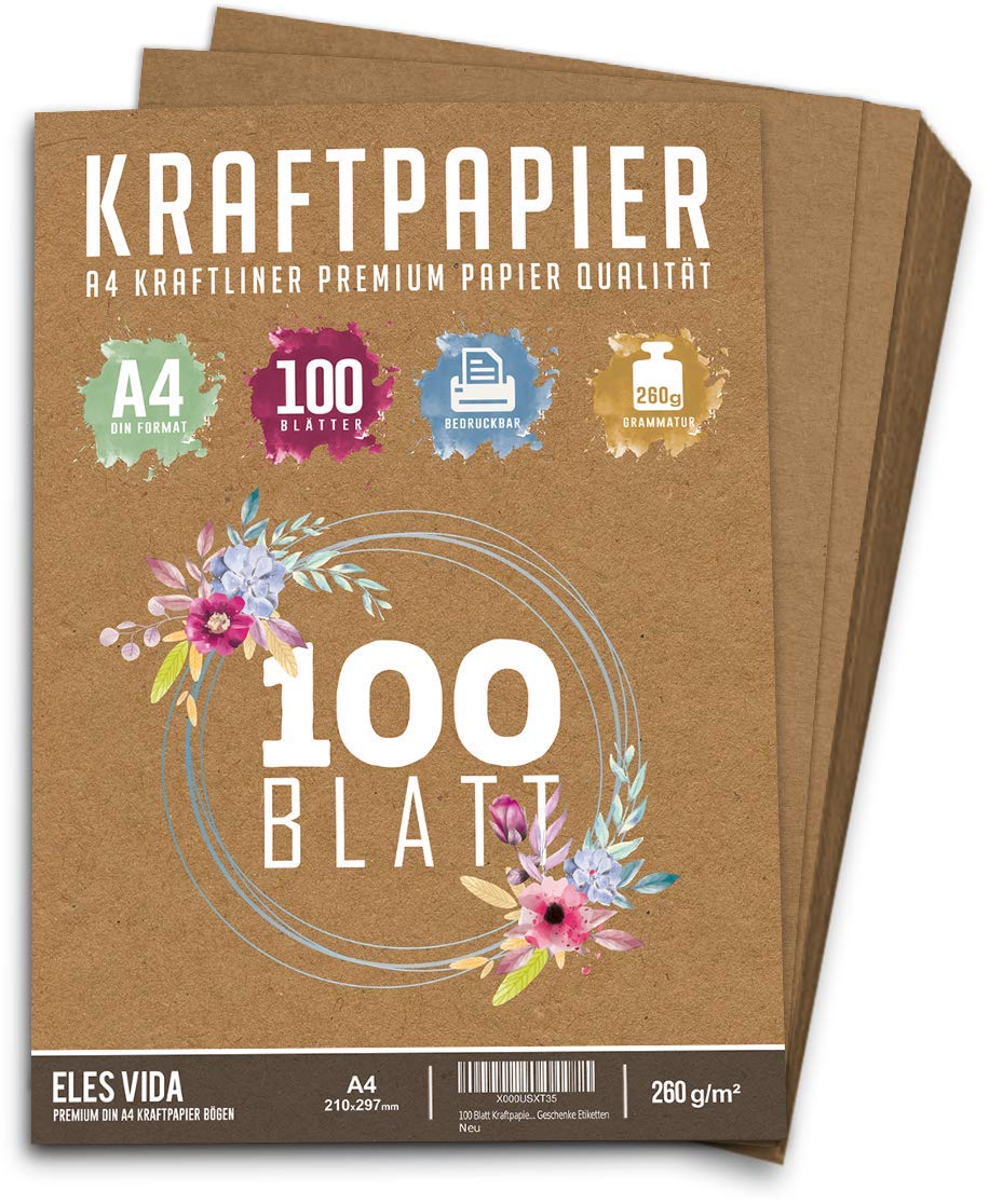 Set Creativo Carta Kraft Vintage 10 Pezzi – 21x15 Cm Per Scrapbooking, Collage E Artigianato, Design Misti Per Regali E Decorazioni