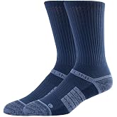 Strideline Premium Athletic Crew Socks Gift Box, 3-Pack Set