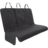 Lusso Gear Dog Car Seat Cover - Waterproof Non-Slip Car Back Seat Protector - Rear Car Seat Cover for Dogs - Universal Fit for Sedans Trucks SUVs - Scratchproof Backseat Car Cover - Machine Washable