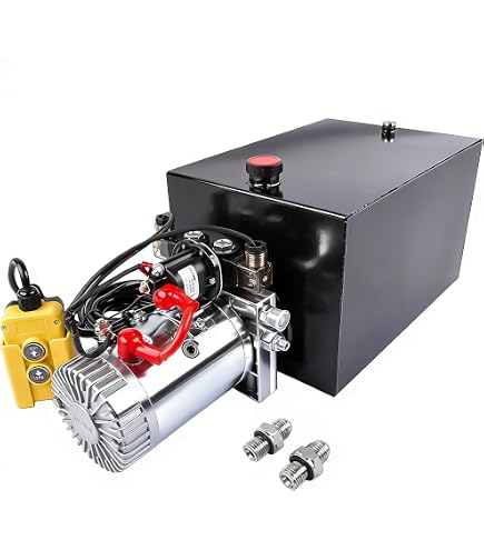 Marine Hydraulic Power Pump with Solenoid Valves, Reservoir