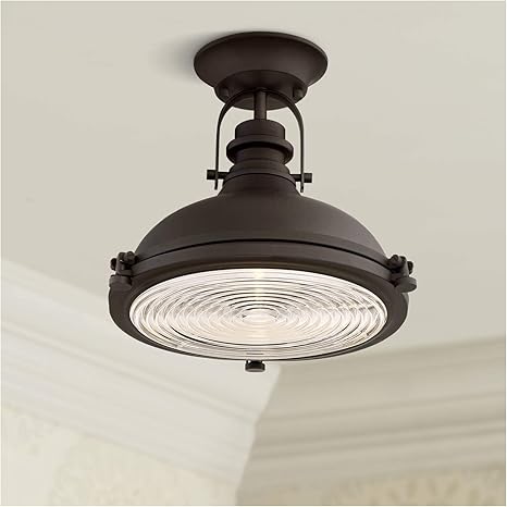 bathroom dome ceiling light