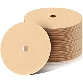 300Pcs Percolator Coffee Filters, 3.5in Disc Disposable Coffee Filters, | Virgin Wood Pulp, Natural Unbleached Coffee Filters for 3.5" Percolators and Flat-Bottom Baskets, Easy Cleanup