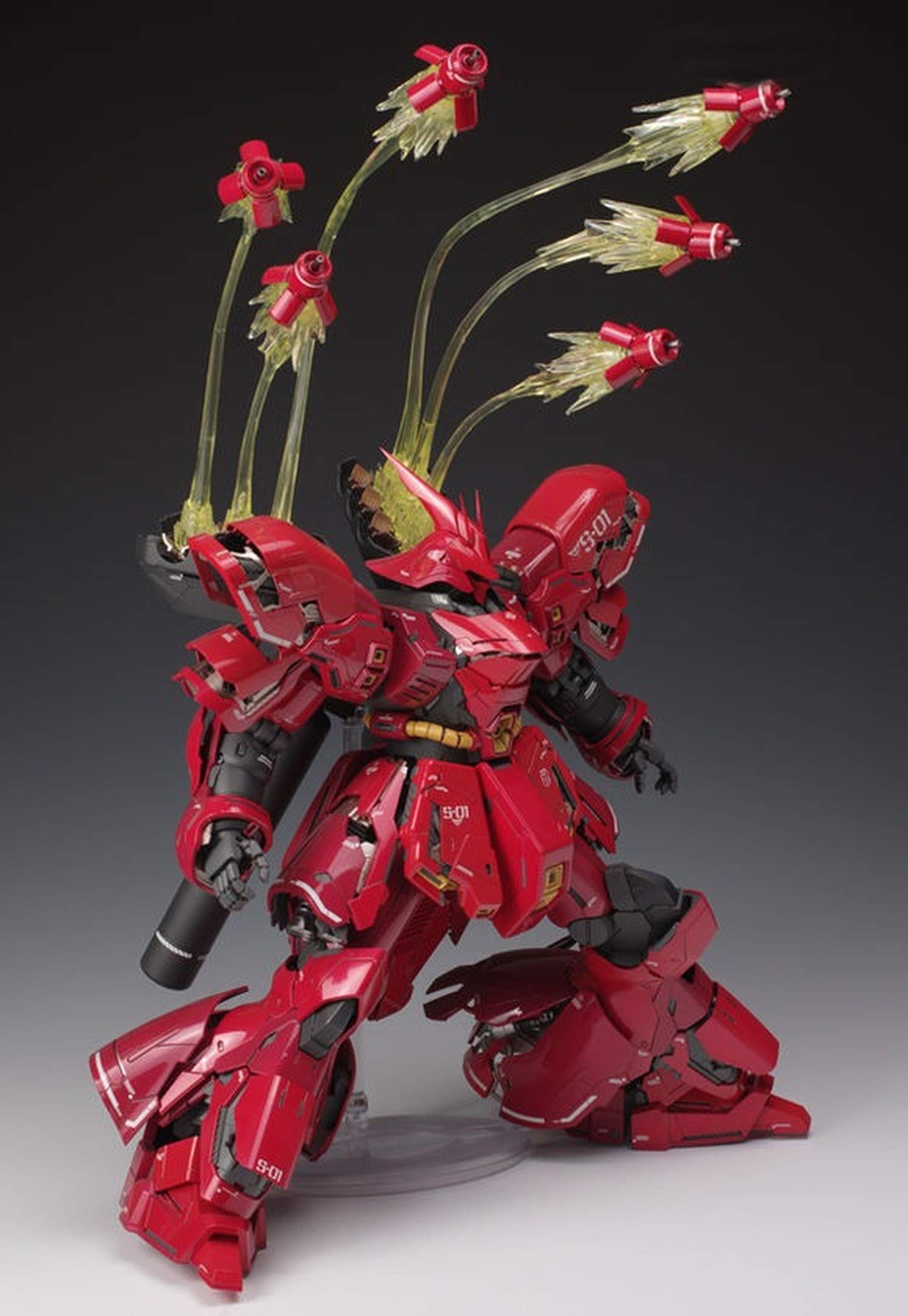EffectsWings Expansion Funnel Effect Set,for Bandai Hobby MG 1/100 Sazabi Ver.Ka & 1/100 RE Nighting