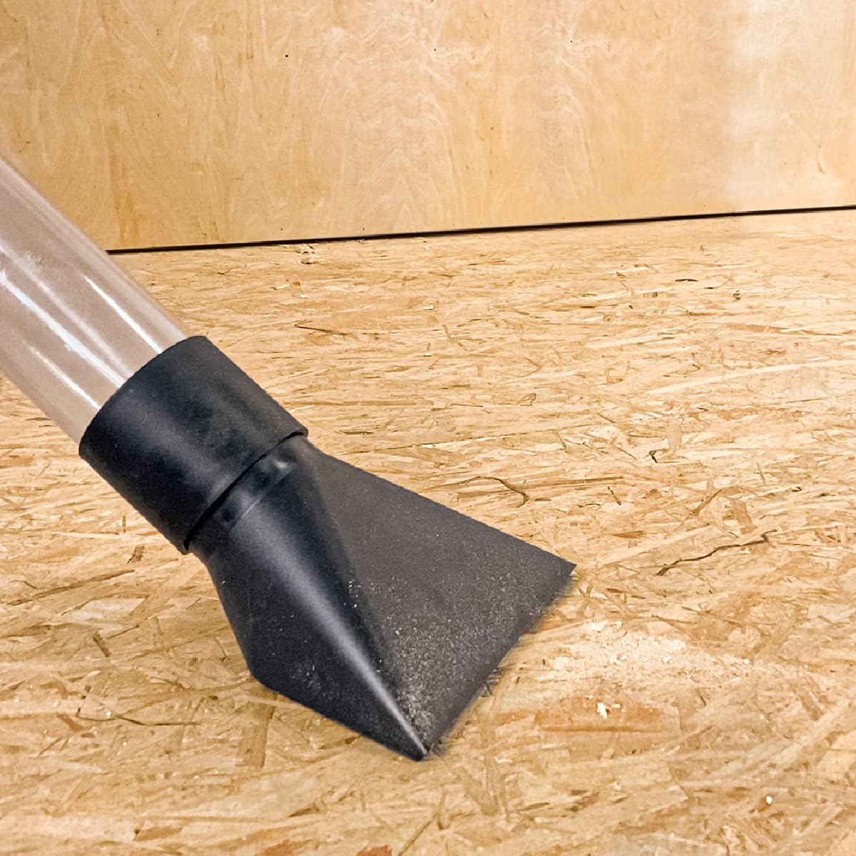 POWERTEC 70282 4-Inch Dust Collection Hose Floor Sweep Accessories Kit: Home Improvement