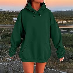 Oversized Cotton Hoodie for Women - Y2K Loose Fit