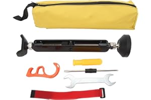 KIMISS Motorcycle Lift Stand, Universal Portable Wheel Lift Stand Strong 400kg Weight Bearing Adjustable Height Wheel Lift St