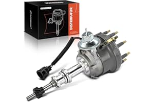 A-Premium Ignition Distributor with Cap and Rotor Compatible with Ford F-100, F-150, E-350 Econoline, Mustang, Bronco, Maveri