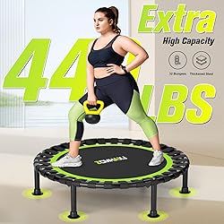 ZCMHAXJ Foldable Mini Trampoline, 40"/48" Rebounder