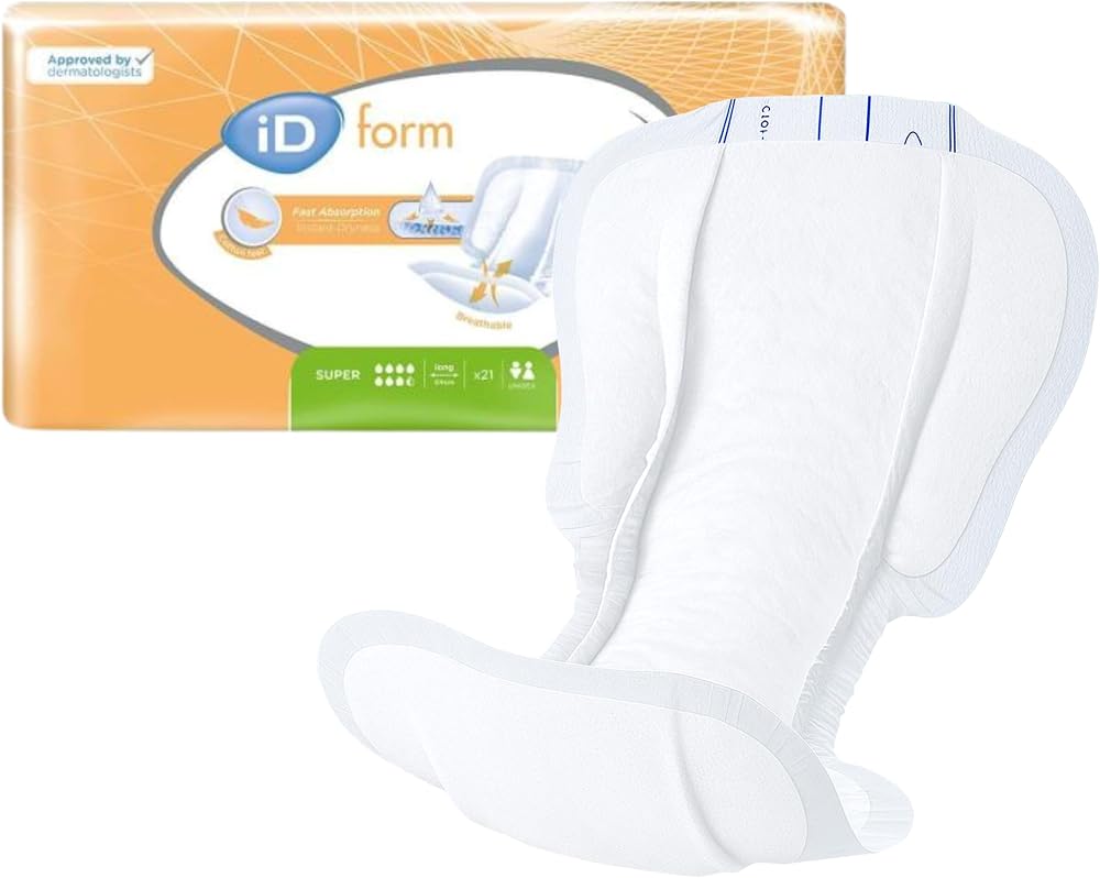 iD Expert Disposable Incontinence Pads 2900ml - 21 Pads, Super Absorbent