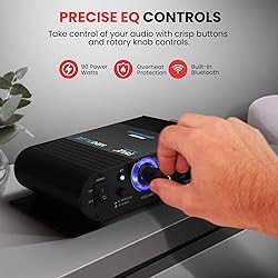 Pyle Wireless Bluetooth Home Audio Amplifier - 90W