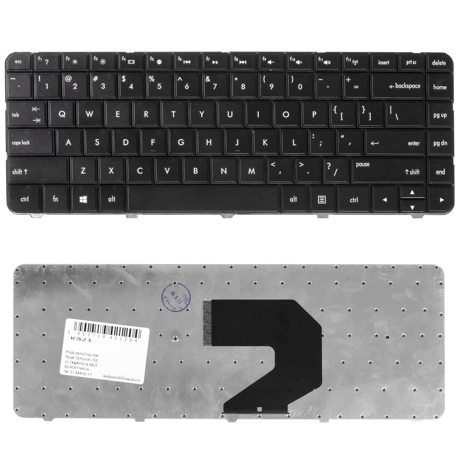 Generic Replacement Keyboard for HP Compaq Presario CQ 43 CQ43 300