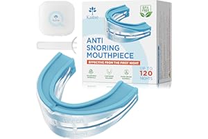 Kaitse Anti Snoring Device for Sleep: 3-Position Adjustable & Reusable Mouthpiece for Adults Designed to Help Reduce Snoring 