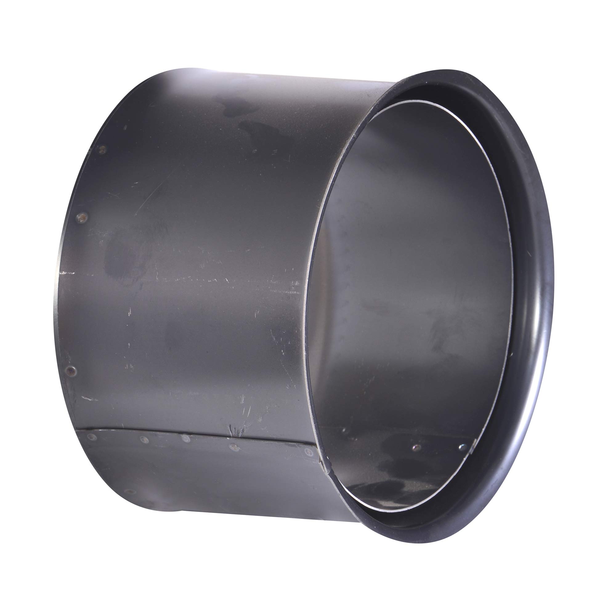 FIREFIX R200/WD Double Wall Lining Fits 2mm Stove Pipes/Flue Pipes 200mm Diameter - Unpainted