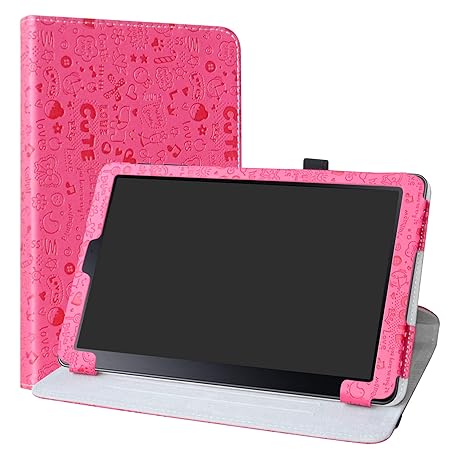 LiuShan Galaxy Tab a 10.5 Rotary hülle, 360°rotierenden Drehbares Standfunktion hülle mit Schöne Muster für 10.5' Samsung Gal
