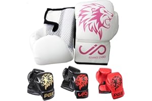 JP Kids Boxing Gloves - 2oz / 4oz Maya Hide Leather, Child Friendly Design with Fastest Closure System