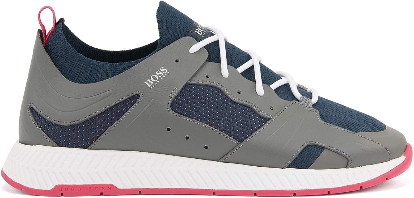 hugo boss titanium runn grey