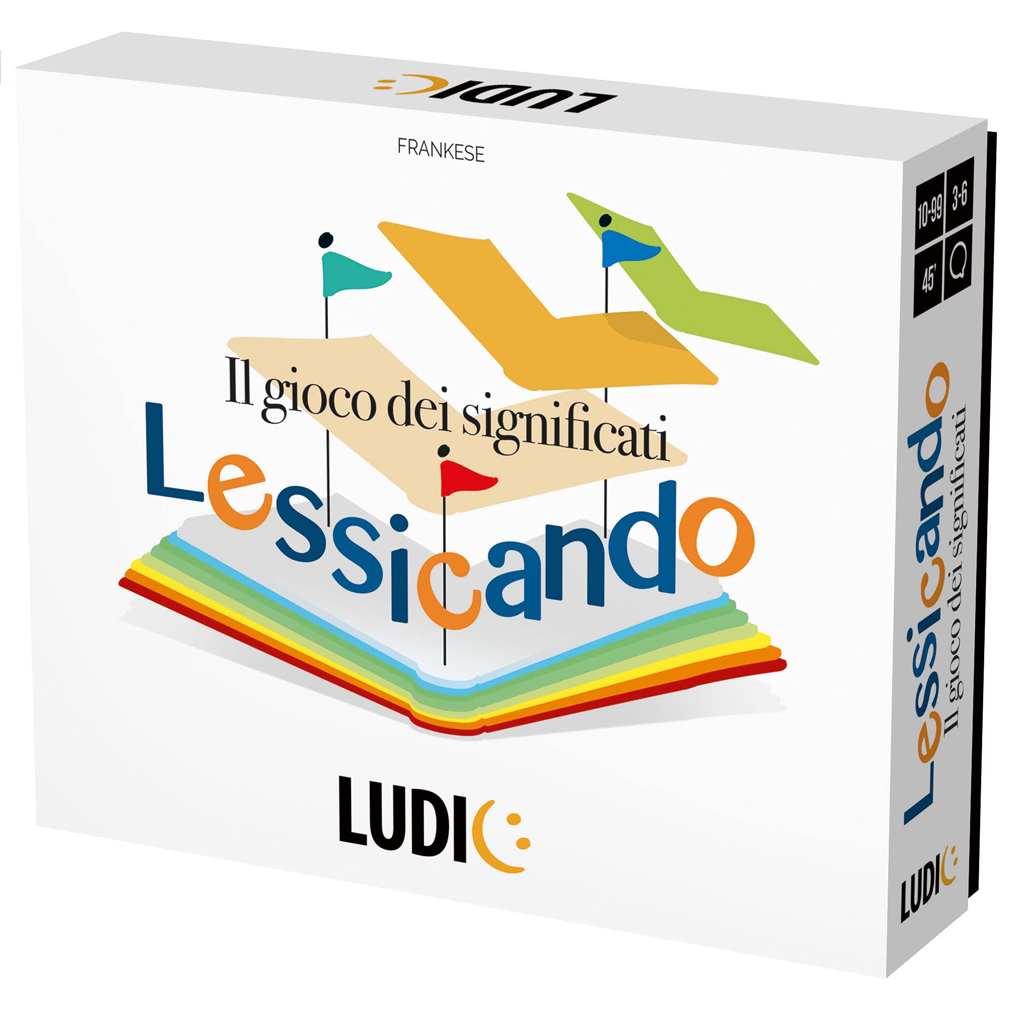 Headu Ludic Lessicando Il Gioco dei Significati - Family Society Game for 3-6 Players, Age 12+, Made in Italy
