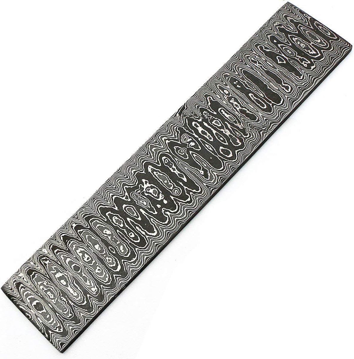 9018 handmade damascus steel ladder pattern billet > bar for knife making > handmade ladder pattern damascus steel bar blank for knives making supplies