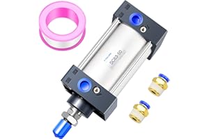 TAILONZ PNEUMATIC Air Cylinder SC 63-50 PT 3/8; Bore: 2 1/2 inch, Stroke: 2 inch, Screwed Piston Rod Dual Action