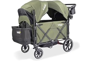 Larktale Caravan V3 Stroller, 2-Seater Kids Wagon, 207 lb Capacity, Chelsea Green