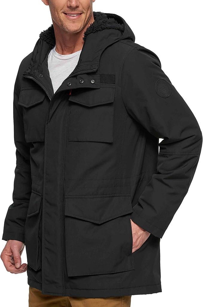 多色码全 Levi's 李维斯 连帽保暖 男式战地夹克外套 6折.99 海淘转运到手约￥604