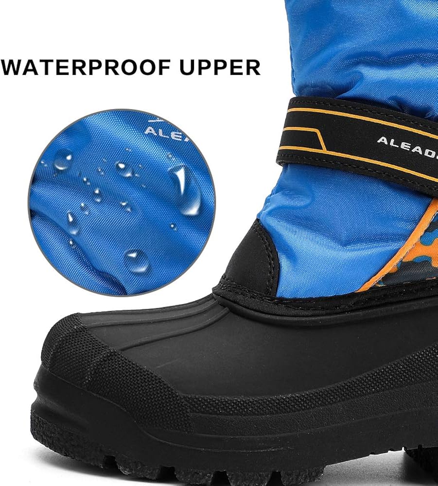  | ALEADER Boys Girls Insulated Waterproof Cold-Weather Snow Boots | Boots