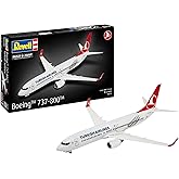Revell 03772 Boeing 737-800 "Turkish Airlines 1:144 Scale Unbuilt/Unpainted Plastic Model Kit