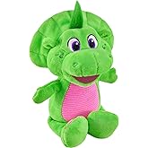 Barney’s World Toddler Toy Plush Baby Bop 8-Inch Dinosaur Character for Preschool Kids Ages 2+ Years