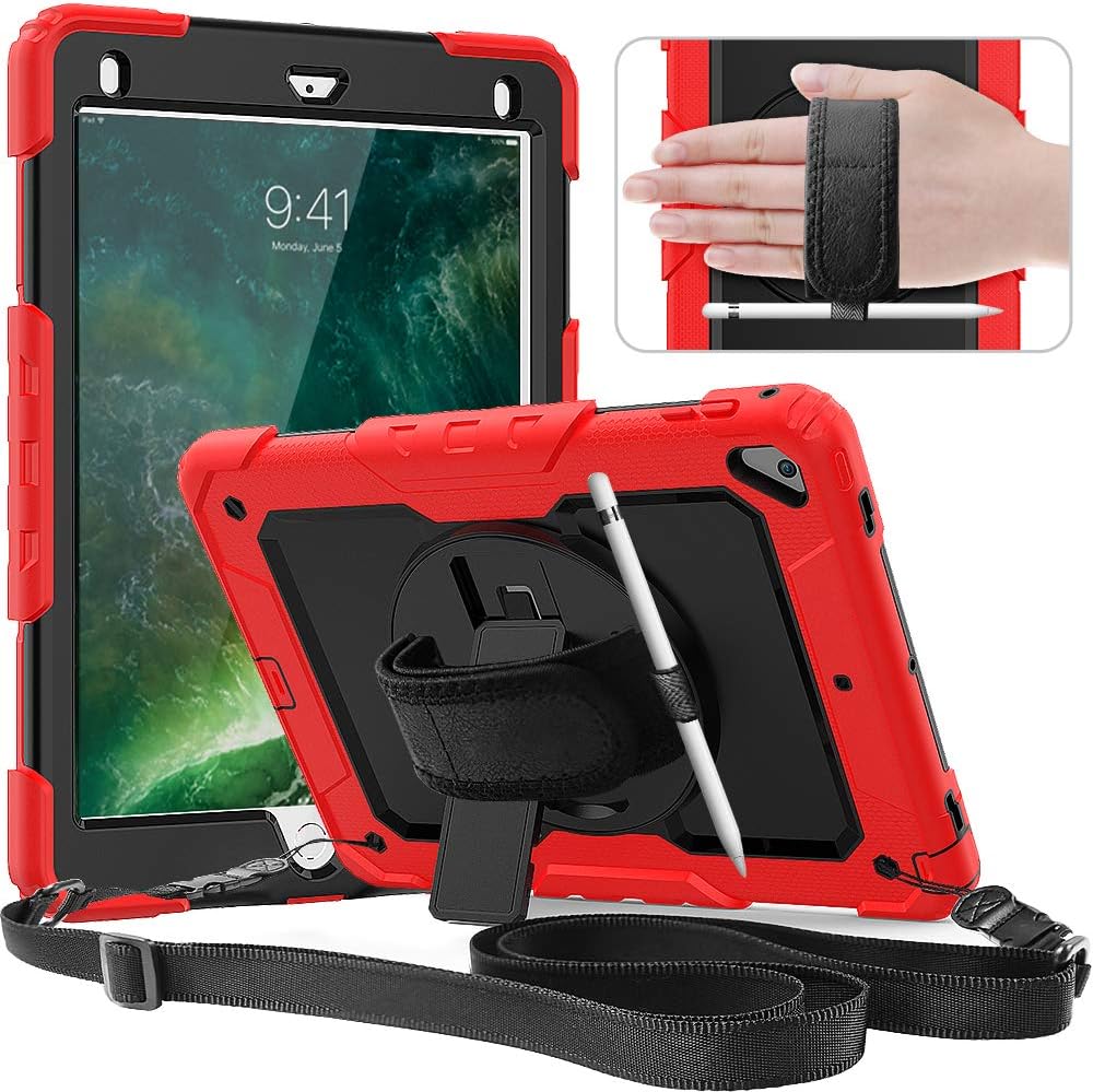 Timecity case For iPad 6th/5th Generation(2018/2017), iPad Pro 9.7 inch(2016), iPad Air 2 Case(2014)