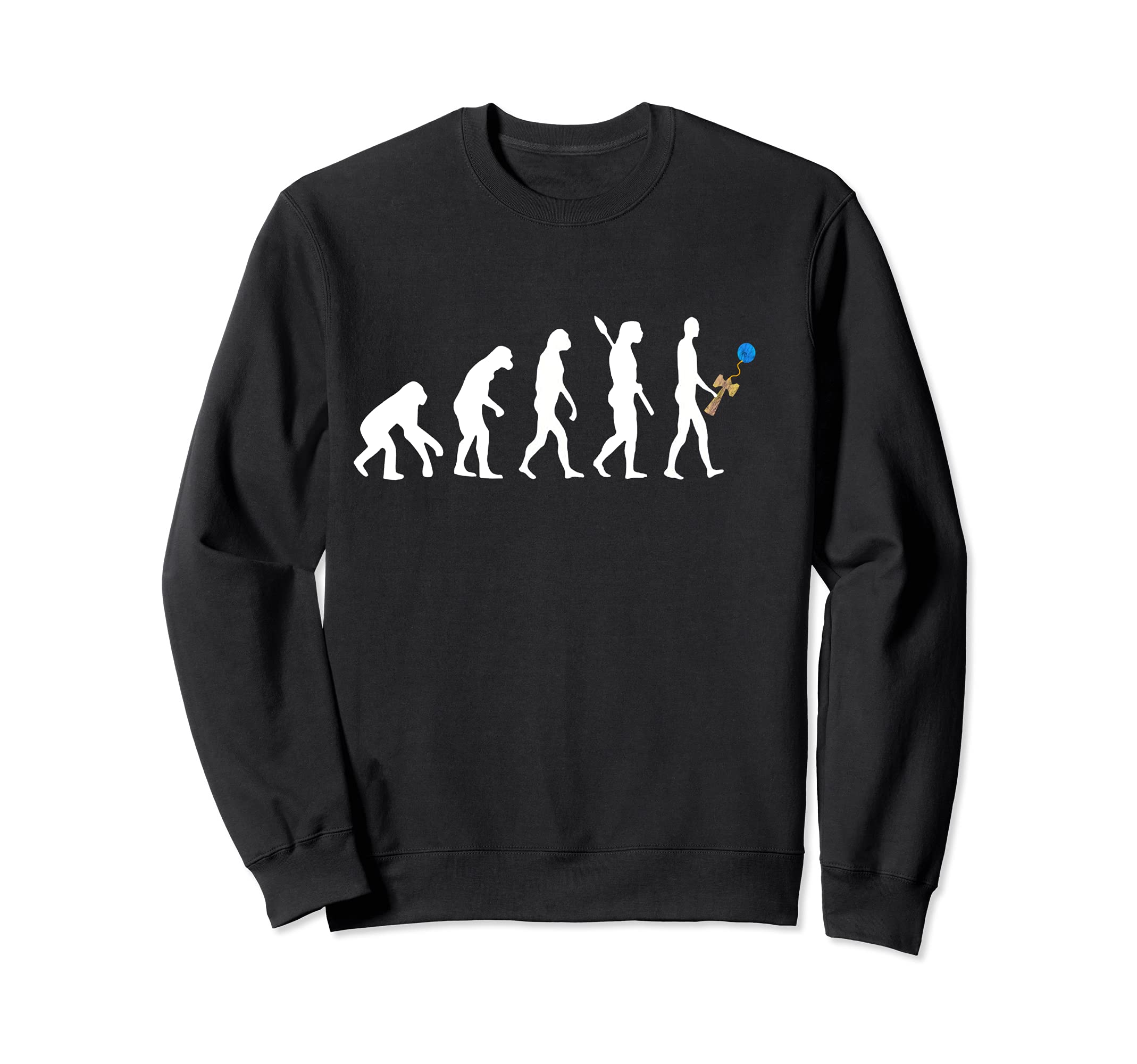 Kendama Player Evolution Japanese Game Cup Sport Trick Sweatshirt