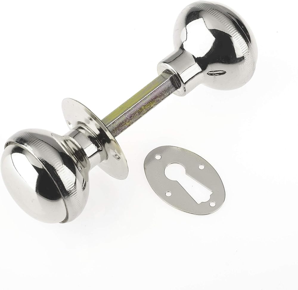 Yale P405-CH Rim Knob Chrome Finish Door Handle