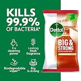 Dettol Antibacterial Biodegradable Kitchen Wipes 3 Pack 25 Count Each Big & view 5