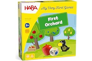HABA My Very First Games - First Orchard Toddler Game - My First Orchard Game, Cooperative Toddler Board Games for 2 Year Olds - Made in Germany