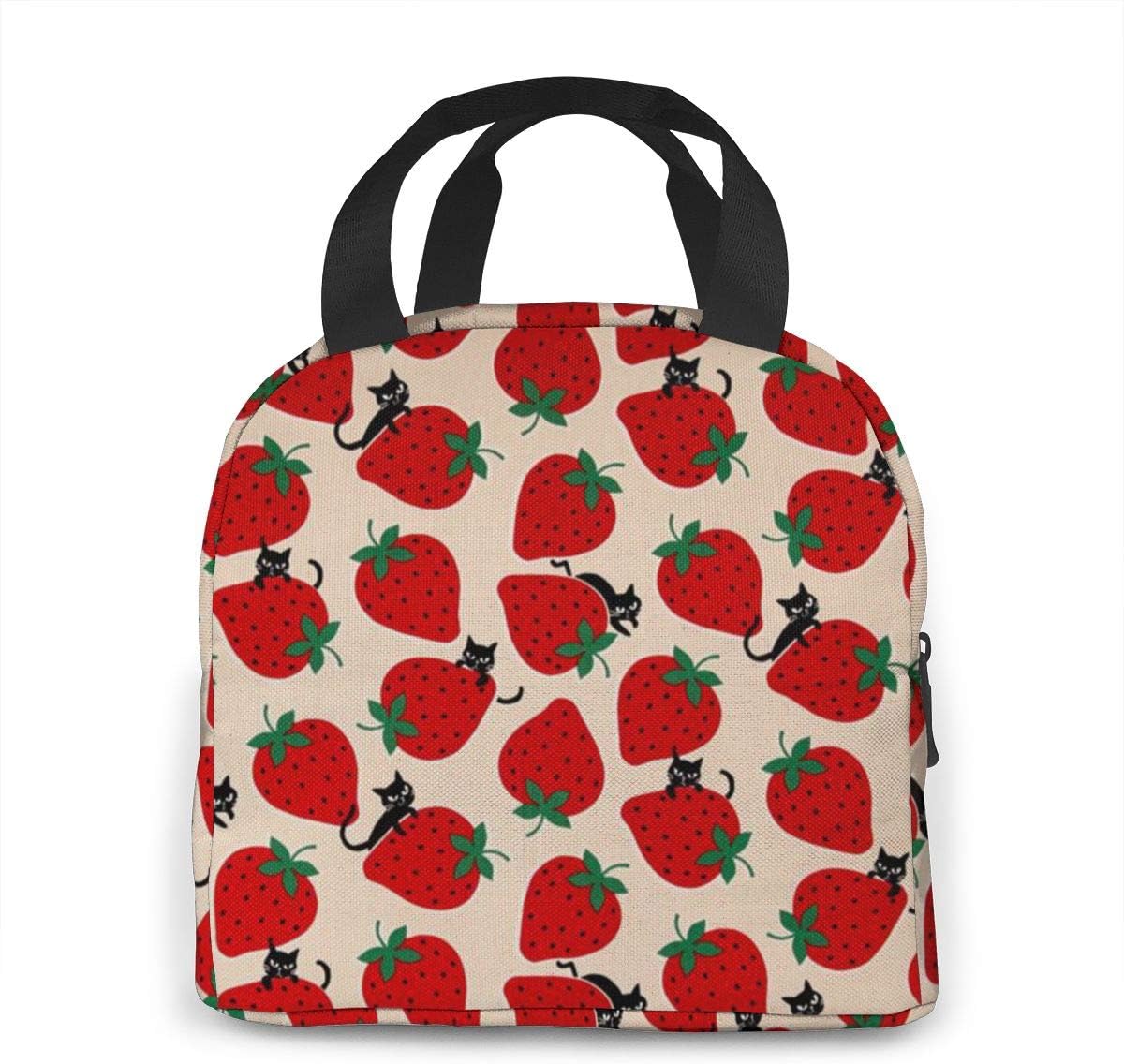 strawberry lunch bag