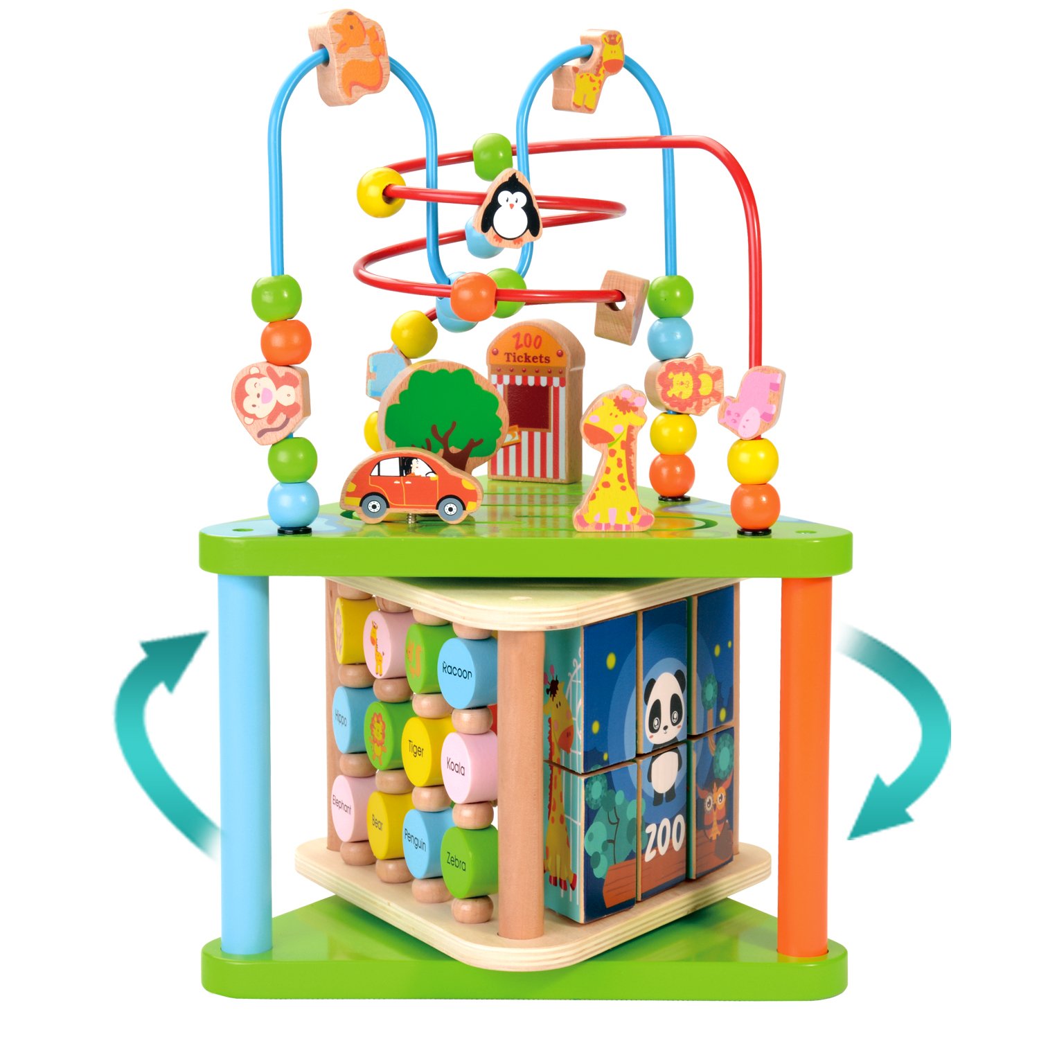 Activity Play Center Zoo Fun Kids Paradise