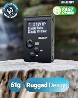 MAJORITY Petersfield Go Pocket DAB Radio with Sports Clip 12h Battery view 4