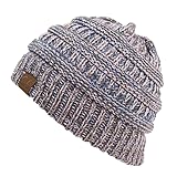 H-6800-816.65 Funky Junque 4 Tone Beanie - Rose