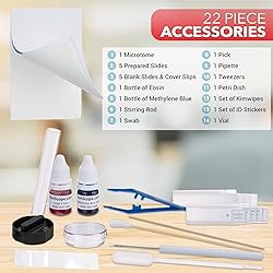 AmScope Microscope Slide Preparation Kit - Includes