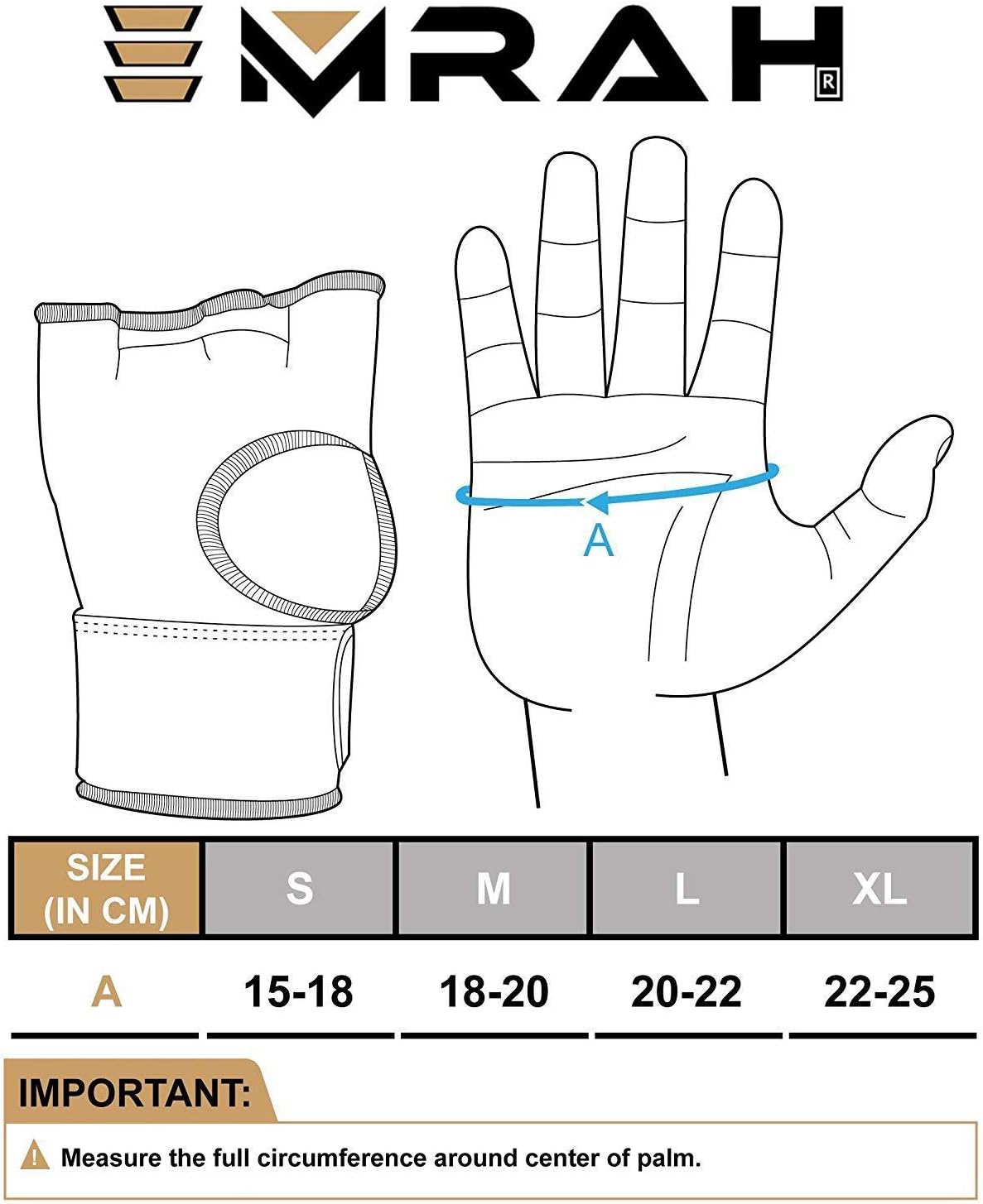 EMRAH PRO Training Boxing Inner Gloves Hand Wraps MMA Wraps Mitts - X : Sports & Outdoors