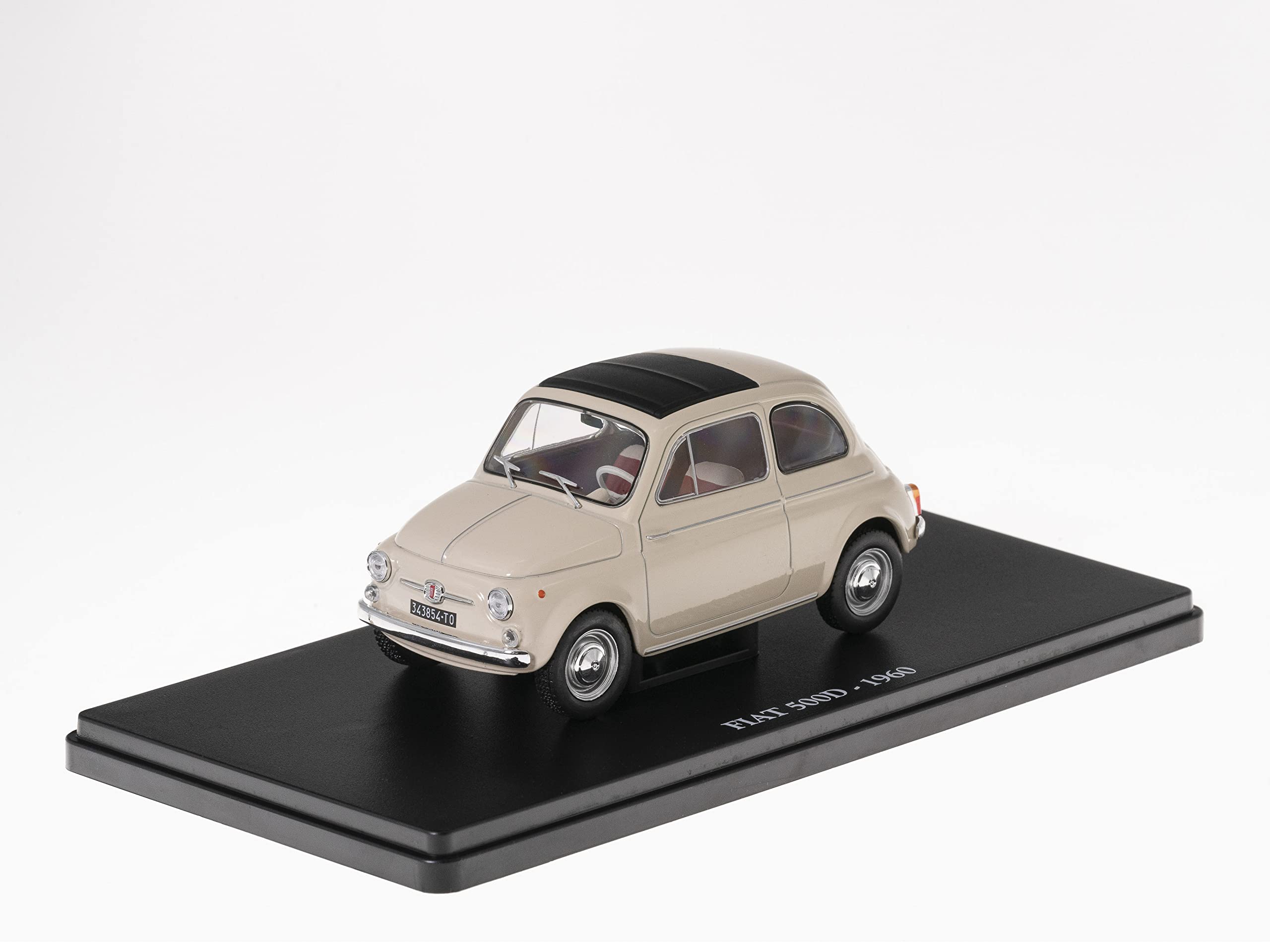 OPO 10 - Collection miniature car 1/24 compatible with FIAT 500D - 1960 - VC001